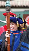 commencement 2007 students and teachers mid stride