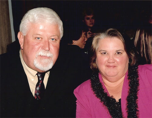 Bill and LuAnn Allen pictured here onboard cruise.