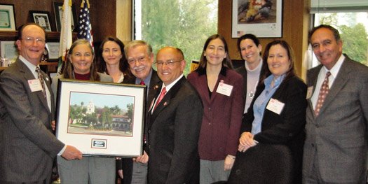 President Rush, CSUCI and CSUN-CI alumni and staff, and Assemblymembers