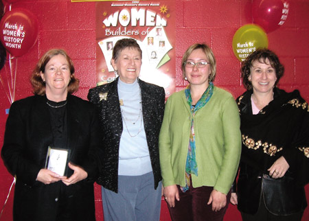 Four women from CSUCI campus and the community