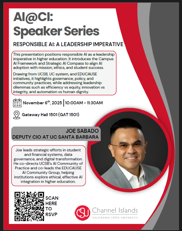 AI at CI Speaker Series