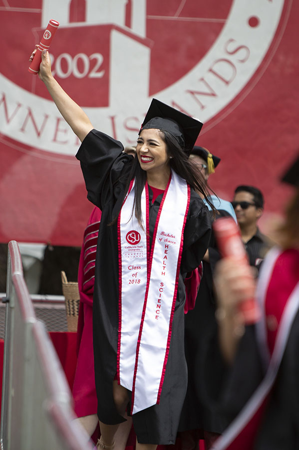 Health Science student graduates from CSUCI