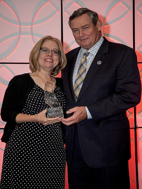 Mary Adler and Chancellor White