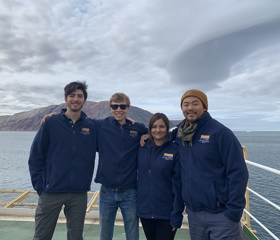 CSUCI students in the Arctic