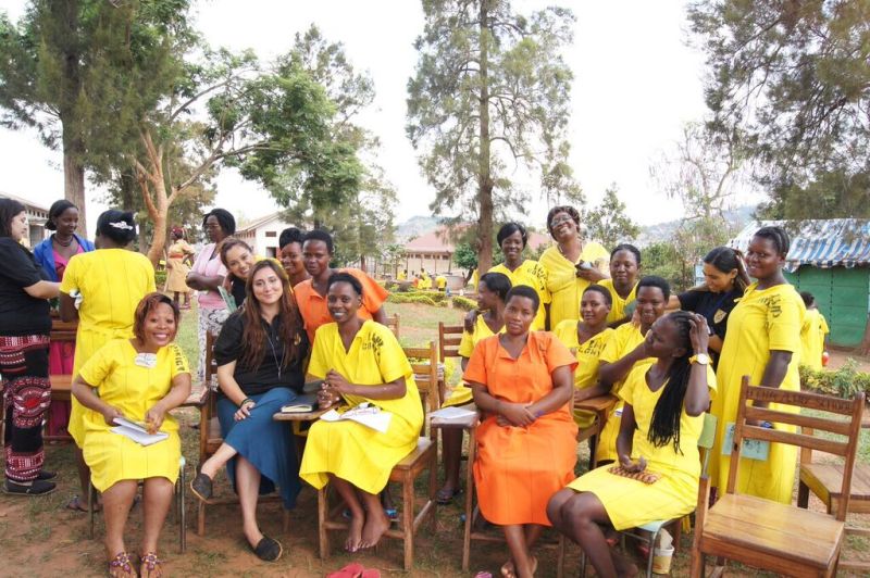 Ashley Medina in Uganda