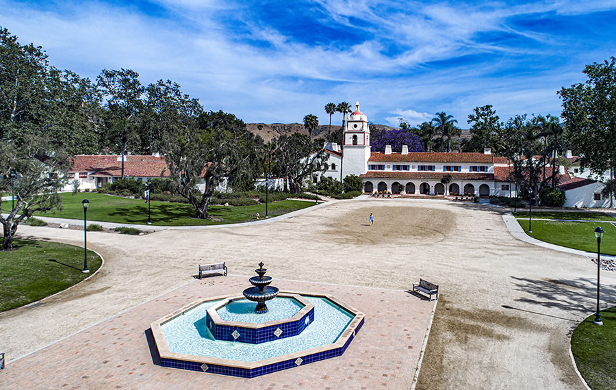 CSUCI's Bell Tower on a sunny day