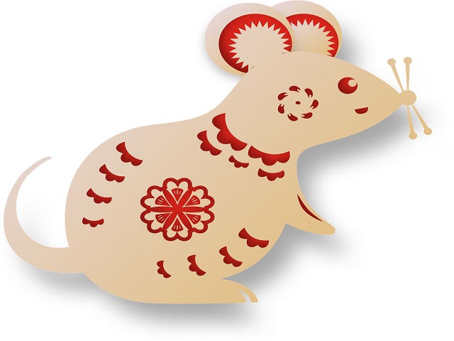 Chinese New Year Rat artwork