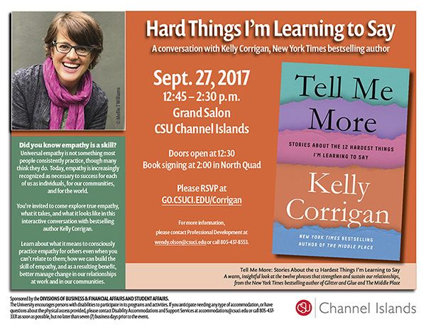 Kelly Corrigan event