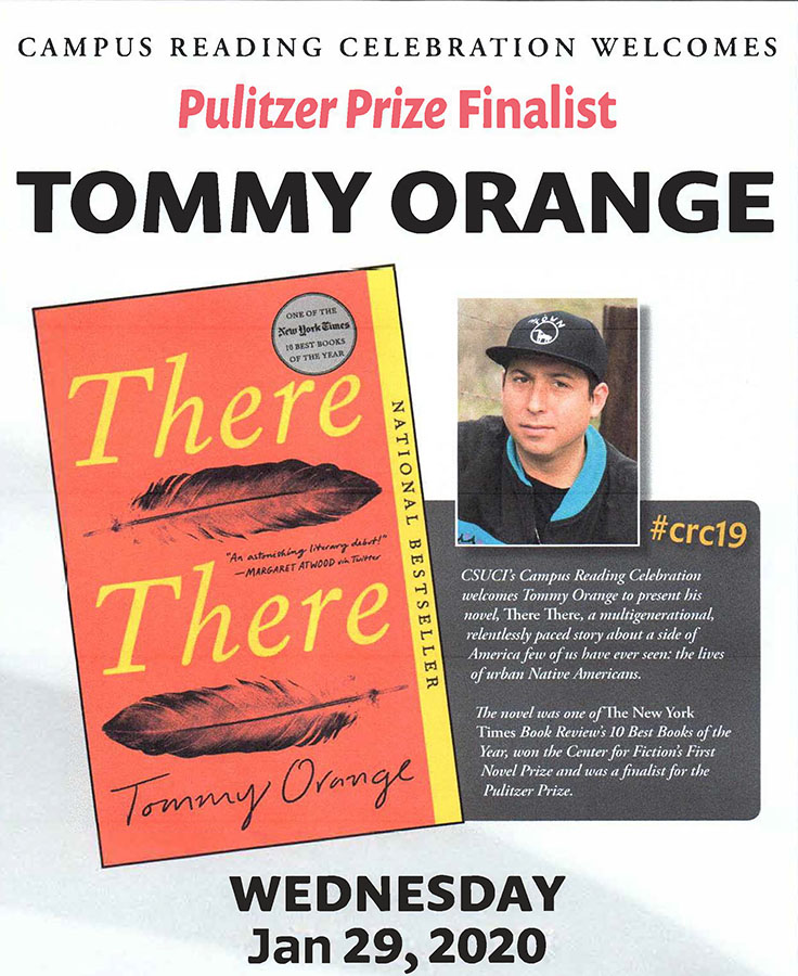Tommy Orange and his book There, There