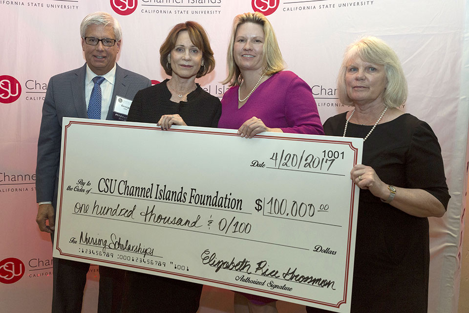 CSUCI receives $100,000 endowed Nursing scholarship from Grossman ...