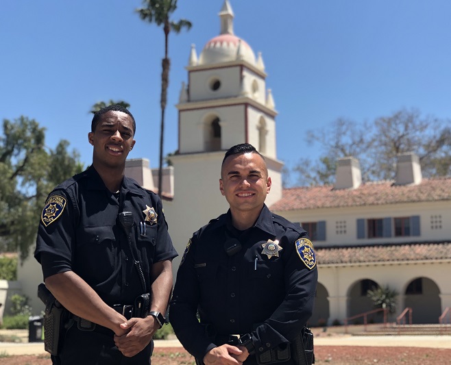 Officer Dan Wade and Officer Hector Gomez