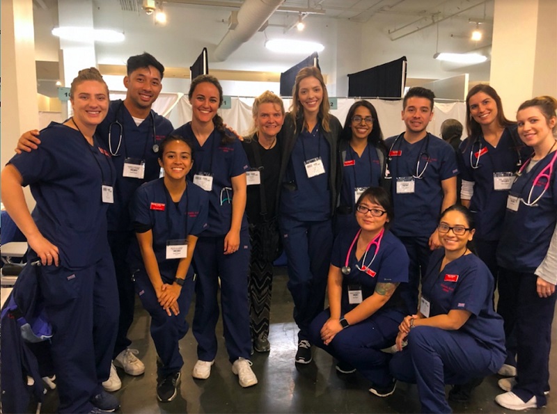 CSUCI Nursing students