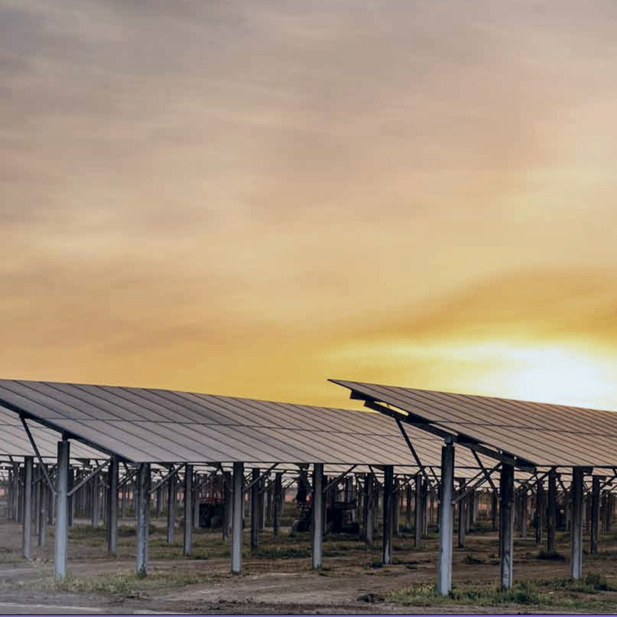 CSUCI's solar field provides about 68% of the campus' electricity.