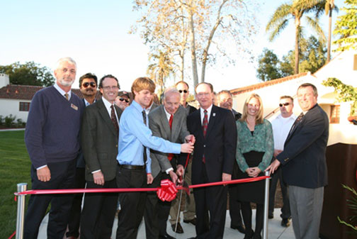 Margaret Tiplady Burgess Courtyard Dedication