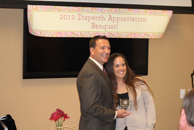 2013 Dispatcher of the Year
