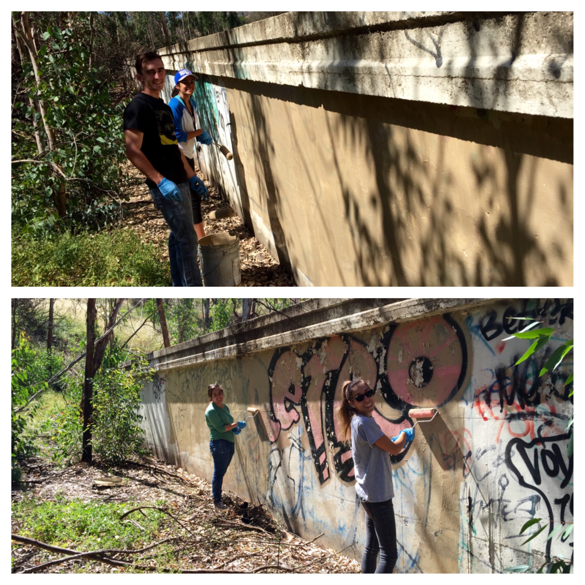 Graffiti cleanup