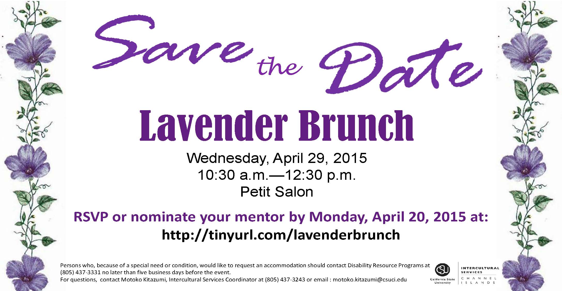 Lavender Brunch