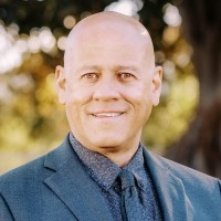 man looking at camera