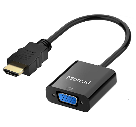 HDMI to VGA adapter.