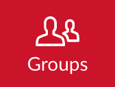 Groups icon on Global navigation