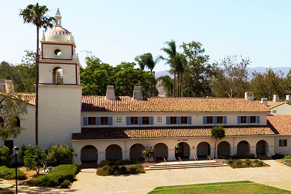 Aerial view of Bell Tower