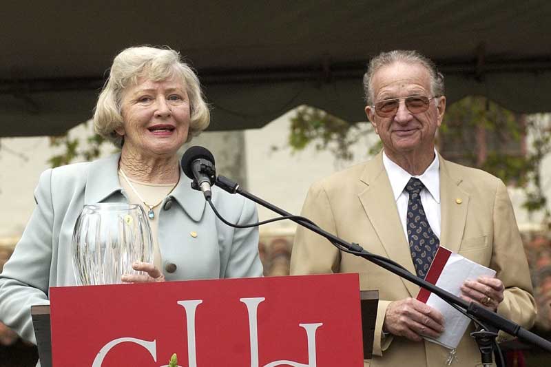 Dr.Rush presenting award