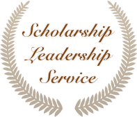 Scholarship. Leadership. Service