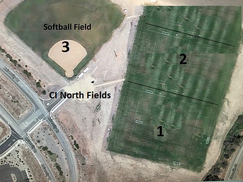North Field 1, 2, 3