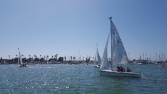 sailboats and kayaks return to the CIBC