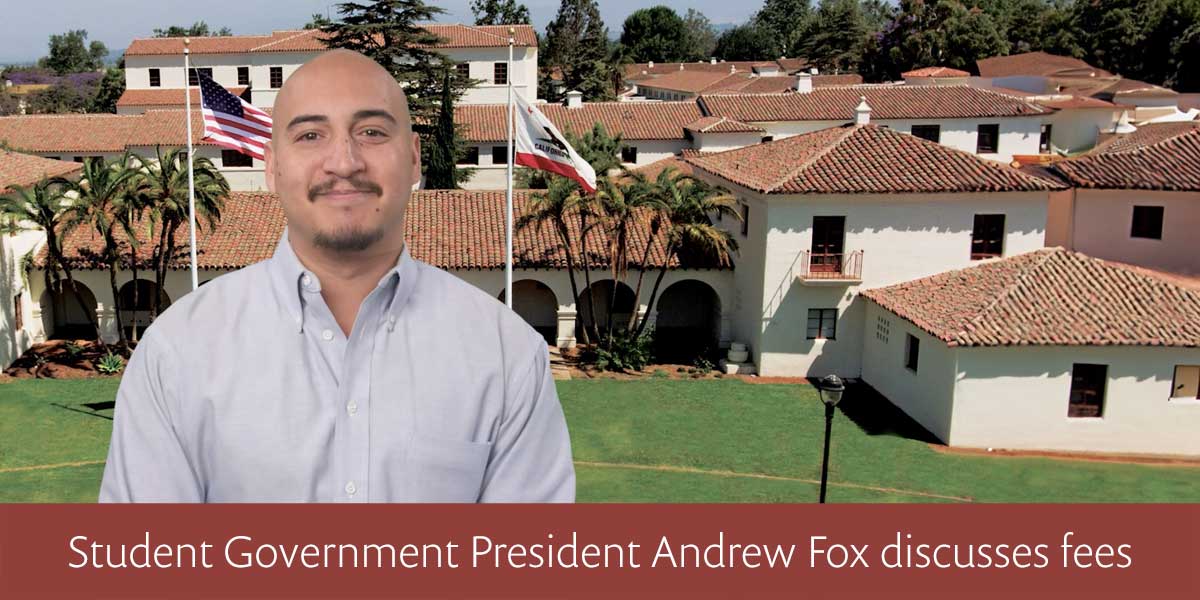 SG President Andrew Fox discusses fees