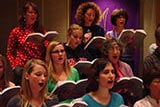 Members of the choir singing 1