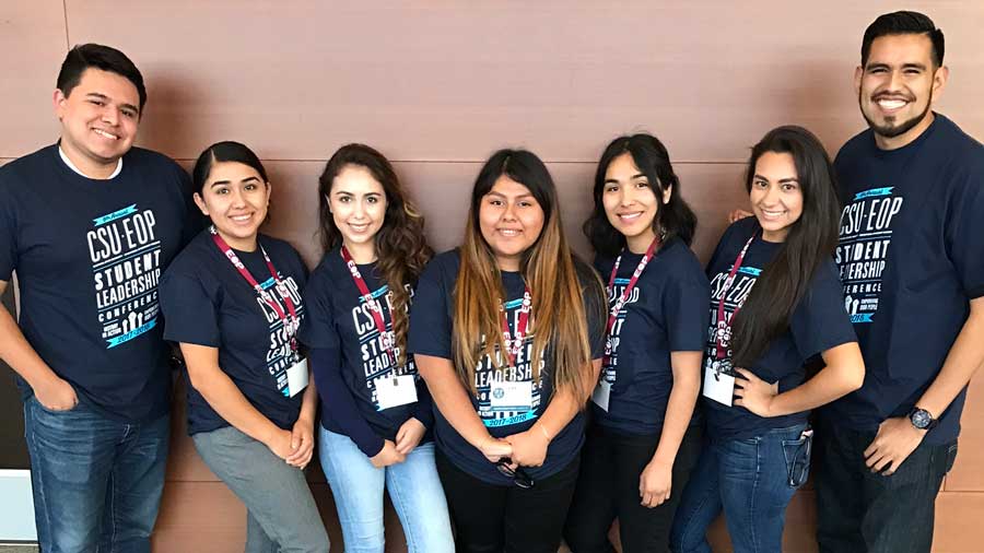students at the 2017 leadership conference