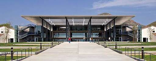 Image of the front of the Broome Library