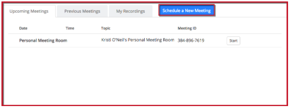 Schedule a meeting window