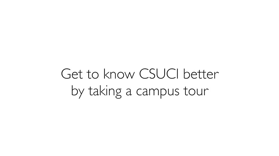 Get to know CSUCI better by taking a campus tour