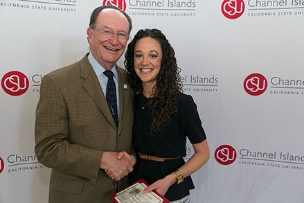 merissa stith with president rush